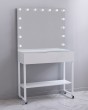 Гримерный стол для визажиста белый 110 см Light — предпросмотр изображения 1