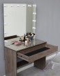 Туалетный столик с зеркалом сосна Санторини — предпросмотр изображения 3