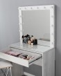 Гримерный стол с зеркалом бетон 100 см — предпросмотр изображения 2
