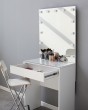 Гримерный стол белый 80 см Light — предпросмотр изображения 4