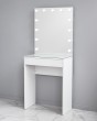 Гримерный стол белый 80 см Light — предпросмотр изображения 1