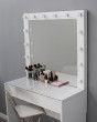 Гримерный стол с зеркалом белый 100 см — предпросмотр изображения 2