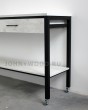 Гримерный стол с ящиками для визажиста бетон пайн — предпросмотр изображения 5