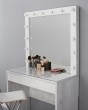 Гримерный стол с зеркалом бетон 100 см — предпросмотр изображения 6