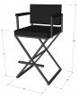 Режиссерский стул черный — предпросмотр изображения 5