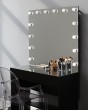 Туалетный столик с зеркалом черный — предпросмотр изображения 2