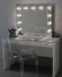 Туалетный столик Pro с зеркалом L e27 в зеркальной раме — предпросмотр изображения 4