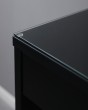 Гримерный стол с зеркалом черный 100 см — предпросмотр изображения 6