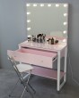 Гримерный стол визажиста розовый 100 см — предпросмотр изображения 4