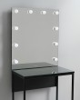 Гримерный стол для визажиста черный 70 см Light — предпросмотр изображения 2