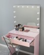 Гримерный стол розовый 100 см Light — предпросмотр изображения 2