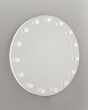 Круглое гримерное зеркало белое 85 см, е 14 — предпросмотр изображения 1