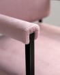 Режиссерский барный стул розовый — предпросмотр изображения 3