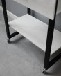 Гримерный стол визажиста бетон 80 см — предпросмотр изображения 5