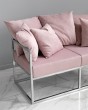 Фото дивана для салона красоты розового Johny Wood 2
