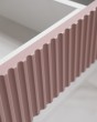 Столик-консоль розовый с ящиками — предпросмотр изображения 3