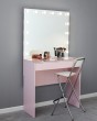 Гримерный стол розовый 100 см Light — предпросмотр изображения 3