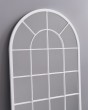 Зеркало-окно в виде арки белое 190х90 см — предпросмотр изображения 3
