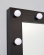 Гримерный стол с зеркалом черный 100 см — предпросмотр изображения 7