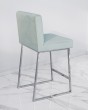 Барный стул визажиста хром-мятный — предпросмотр изображения 2